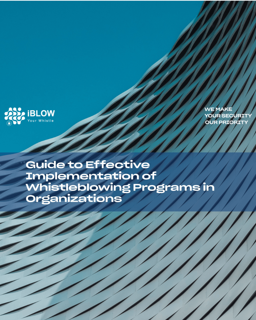 Best practices for implementing a whistleblowing program