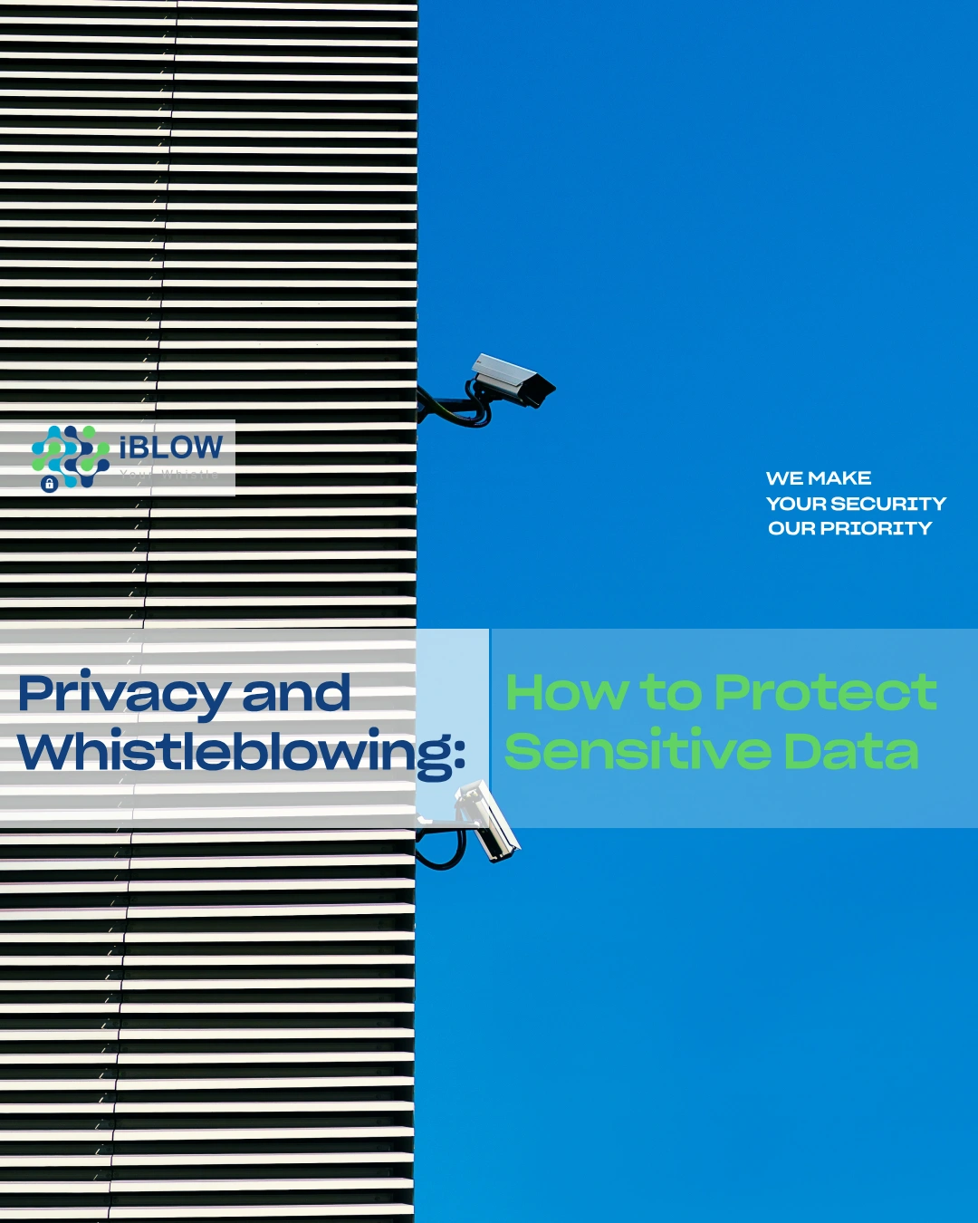 Image of video surveillance system recording personal and possibly sensitive data, raising a risk of lack of privacy, something that should always be avoided and specifically duplicated in a whistleblowing context.