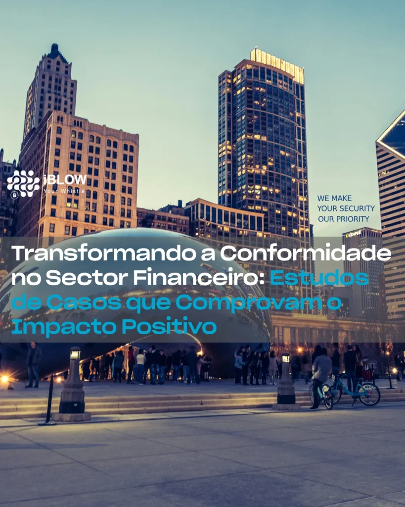 Imagem de uma forma a transformar o meio ambiente dos edifícios na cidade de Chicago em analogia com a transformação positiva que a compliance provoca nas entidades do setor financeiro com a implementação dos canais de denúncia.