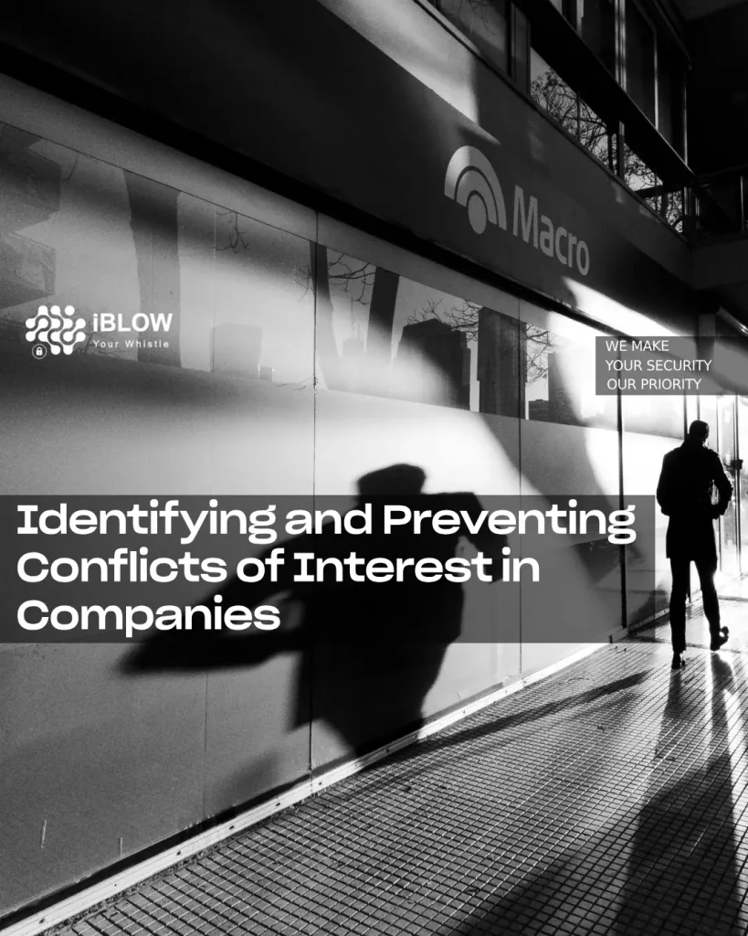 Identifying and Preventing Conflicts of Interest in Companies