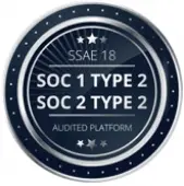SOC compliance certification badge